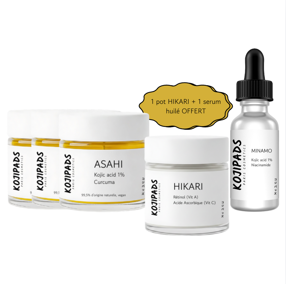 Cotons peau zéro défaut Asahi